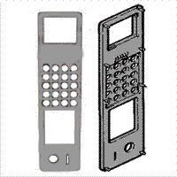 BEZEL SELECTION / COIN INSERT GREY / MPN - 440389-1 